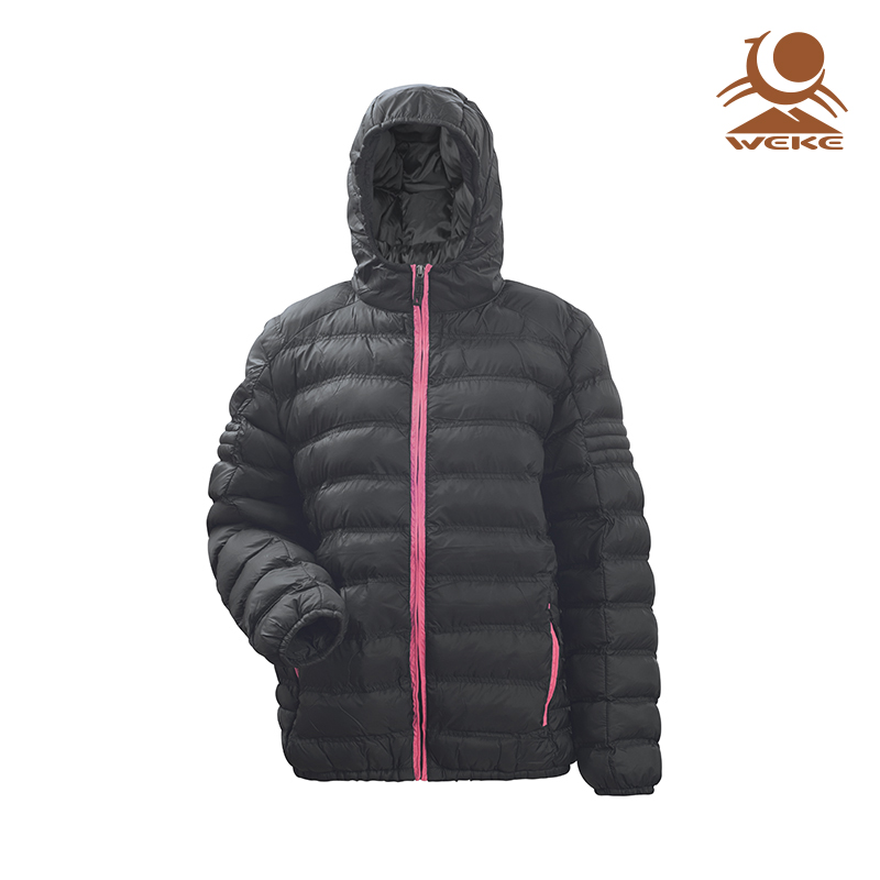 Chaqueta técnica con gorro Chañar Mujer